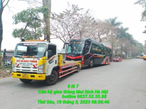 Dịch vụ cứu hộ xe khách, cứu hộ ô tô chuyên nghiệp 24/24