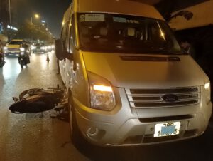 Cứu hộ giao thông xe Khách 24 chỗ gặp tại nạn tại QL 18