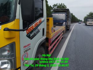 Cứu hộ xe hỏng tại chung cư về gara sửa chữa.