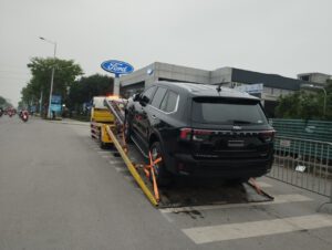 Vận chuyển xe oto mới từ đại lý oto về tỉnh giao cho khách hàng tại Bắc Giang